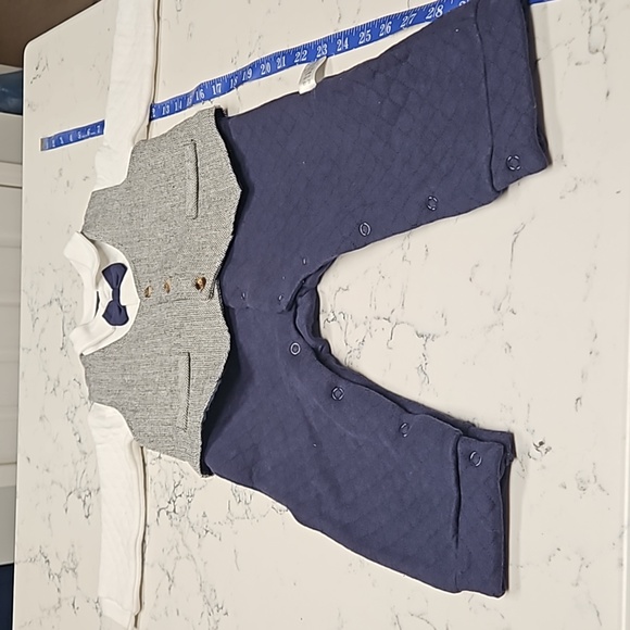 Baby Boy Tuxedo Outfit - Picture 2 of 6